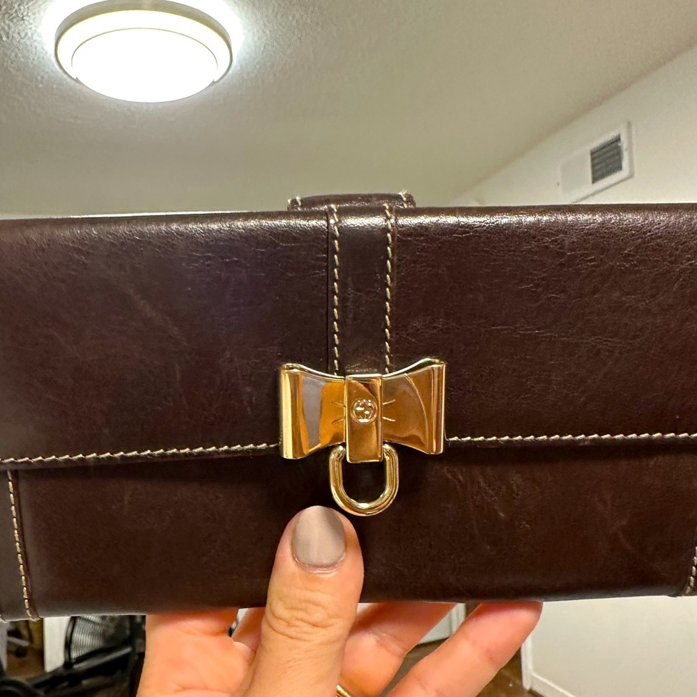 GUCCI Leather Continental Clutch/Wallet! - Picture 11 of 16